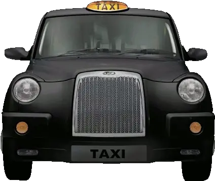 Black Cab London Taxi Front Full Size Png Download Seekpng Black Taxi London Front Taxi Cab Png