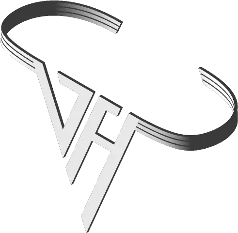 Van Halen Logo 3d Cad Model Library Grabcad Horizontal Png Art Van Logo