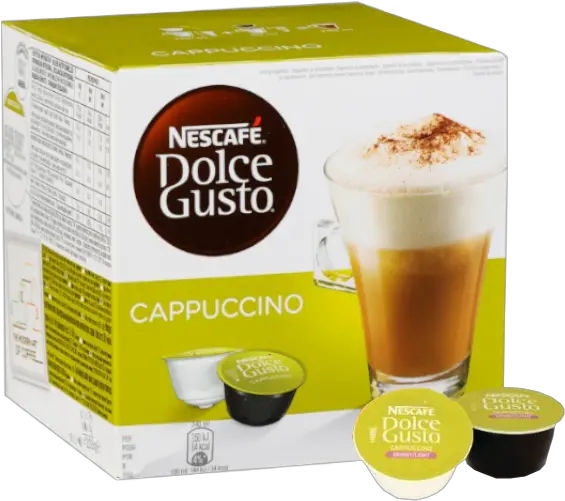 Nescafe Dolce Gusto Cappuccino Capsules Capsules Dolce Gusto Cappuccino Png Dolce Gabbana Logo