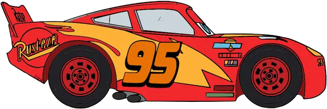 Cars Lightning Mcqueen Transparent Lightning Mcqueen Side View Png Lightning Mcqueen Png