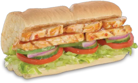 Subway Glenview Sweet Chilli Chicken Sub Png Subway Sandwich Png