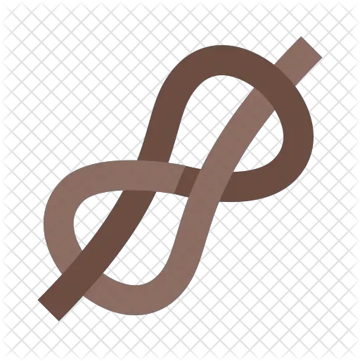 Scout Knot Icon Of Flat Style Calligraphy Png Knot Png