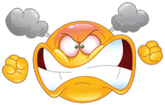 Angry Emoji Png Transparent Image Angry Emoticon Surprised Emoji Transparent Background