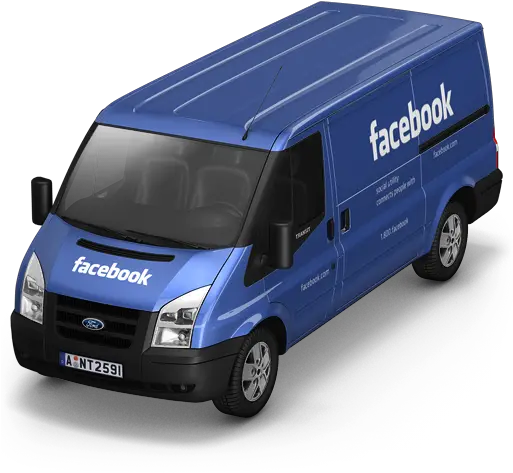 Facebook Van Front Icon Facebook Social Juliefaith Png Delivery Car Icon