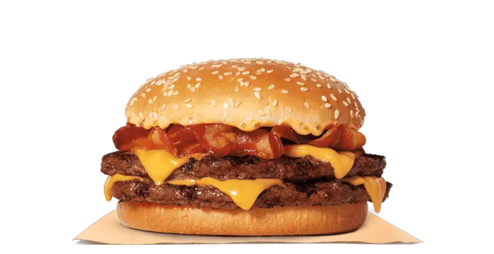 Double Stacker King Burger King Single Stacker Png Burger King Png