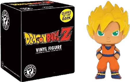 Dragon Ball Z Glow In The Dark Super Saiyan Gokou Single Mystery Mini Single Box Dragon Ball Z Png Super Saiyan Goku Png