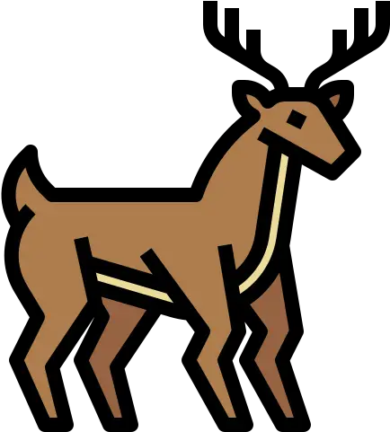 Deer Free Animals Icons Animal Figure Png Deer Icon Png