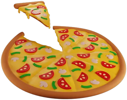 Slice Of Pizza 3d Illustrations Designs Images Vectors Hd Pizza Png Pizza Slice Icon