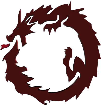 P3d Chinese Dragon In A Circle Png Clan Logo