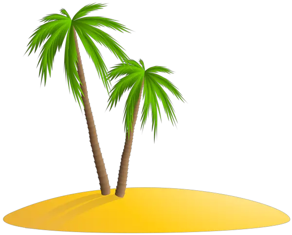 Palm Trees Silhouette Png