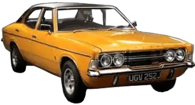 Ford Cortina Vintage Transparent Png Stickpng Ford Cortina 1600 Gt Classic Car Icon