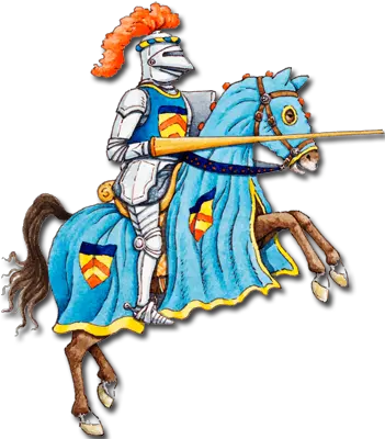 A Medieval Knight Transparent PNG