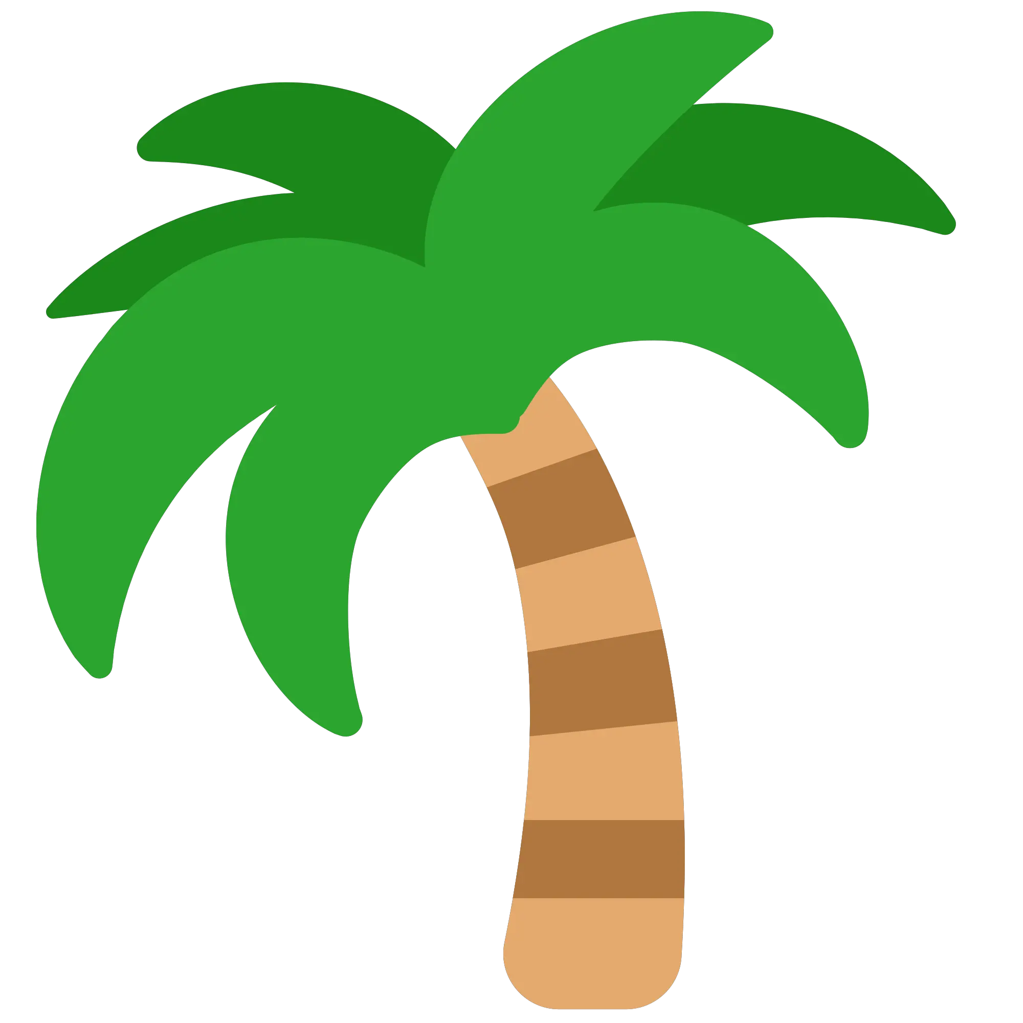 Silhouette Palm Tree Png