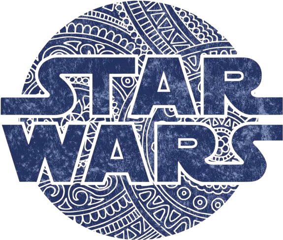 Star Wars Art Logo Blue Tshirt Emblem Png Star War Logo