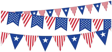 Transparent Png Svg Vector File Transparent American Flag Bunting Usa Png