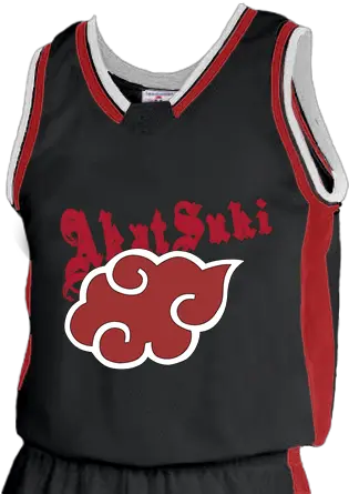 Adult V Metallica Basketball Jersey Png Akatsuki Logo