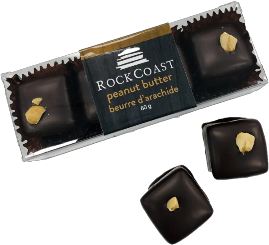 Peanut Butter Filled Dark Chocolates Png