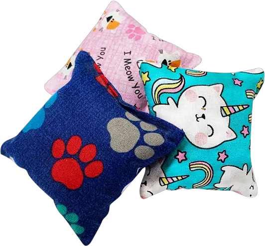 Catnip Pillows Decorative Png Cat Toy Icon