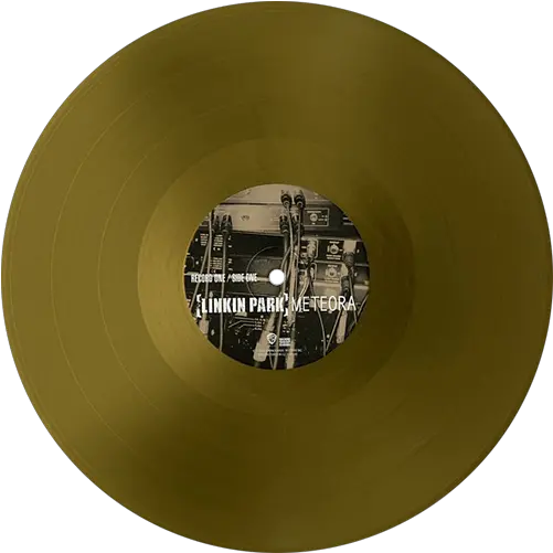 Gold Vinyl Record Transparent Png Circle Vinyl Record Png