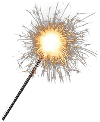 Sticker Transparent Background Sparkler Png Sparklers Png