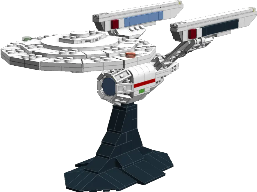 Download Uss Enterprise A Lego Star Trek Lxf Full Size Lego Enterprise Png Uss Enterprise Png