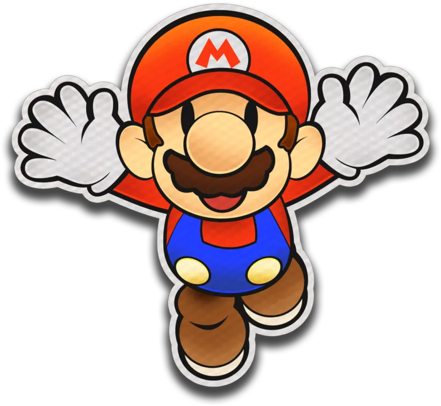 Library Of Mario Super Bros Svg Easy In Color Png Files Paper Mario Drawings Mario Head Png