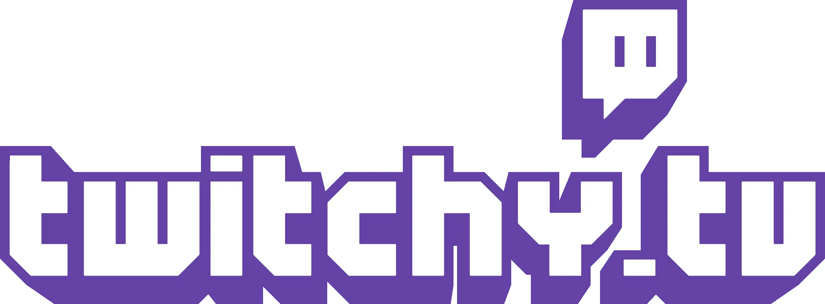 White Twitch Logo Png In A Circle