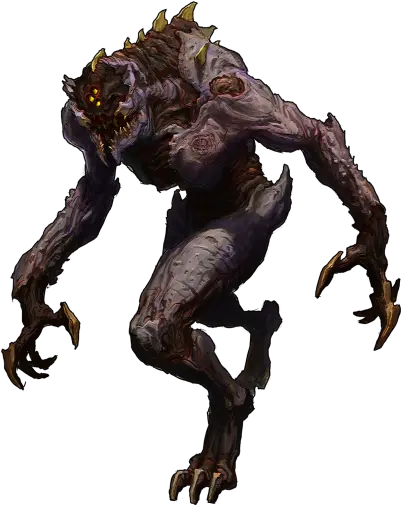 Doom Png Hd Quality Doom Eternal Prowler Demon Doom Png