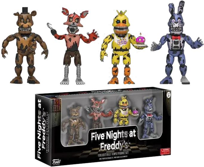 Nightmare Foxy Png Five Nights At Figures Five Nights At Freddys Png