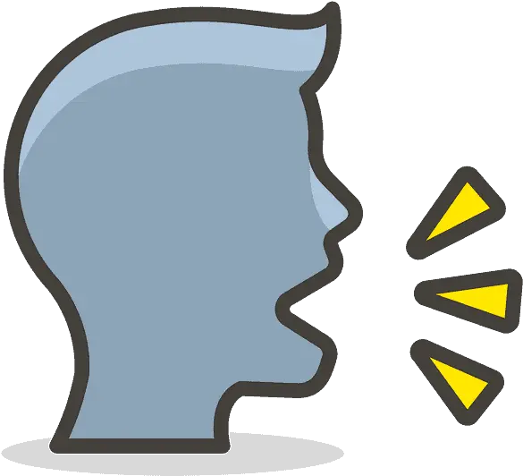 Head Free Icon Of 780 Vector Emoji Speaking Clipart Png Speaking Png