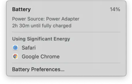 Macbook Battery Draining Too Fast 5 Fixes For Mac Dot Png Battery Icon On Laptop Not Showing