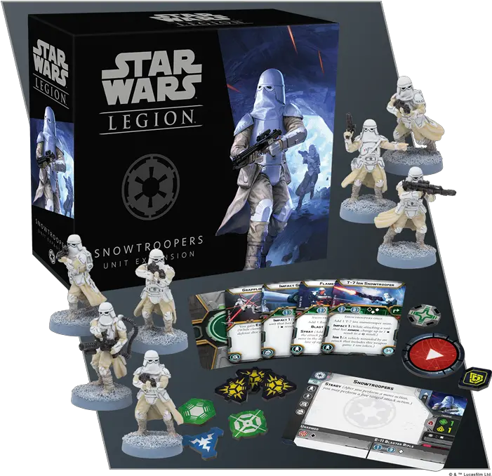 Count Dooku Commander Expansion U2013 Incom Gaming Star Wars Legion Snowtrooper Png Count Dooku Png