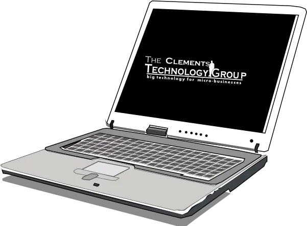 Clements Technology Laptop Clip Art Vector Clip Art Laptop Computer Png Technology Clipart Png