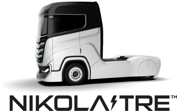 Semi Truck Png Nikola Tre Logo2 Nikola Tre 25140 Vippng Nikola Stock Semi Truck Png