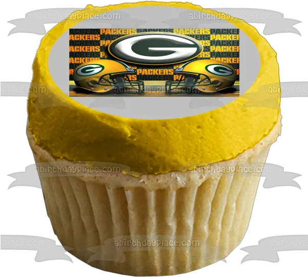 Green Bay Packers Logo Nfl Helmets Edible Cake Topper Image Abpid08884 Edible Cake Topper Image Png Green Bay Packer Helmet Icon