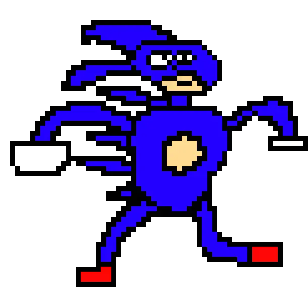 Download Sanic Png Image With No Sanic Pixel Art Sanic Png