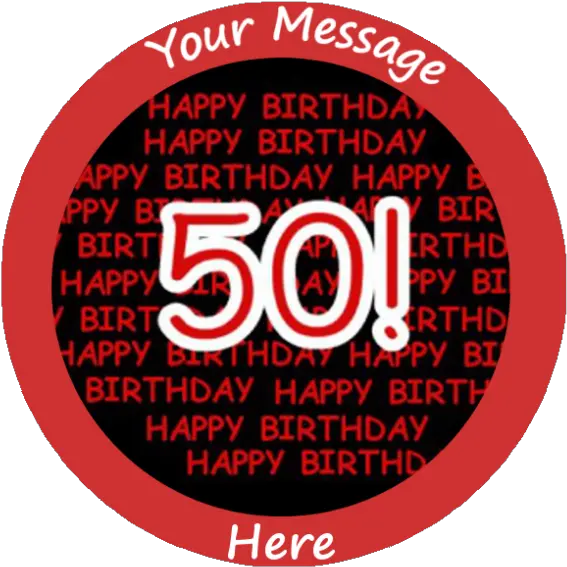 50th Birthday Dot Png 50th Birthday Png