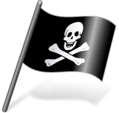 Free Pirate Flag Psd Vector Graphic Vectorhqcom Black Belt Png Pirate Flag Png