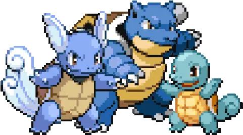 Pokemon Squirtle Sprite Pokemon 1st Gen Gif Png Blastoise Icon