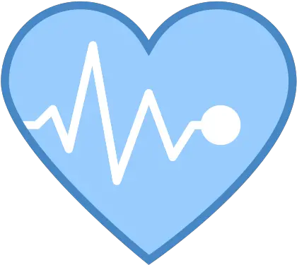 Pin Blue Heart With Pulse Png Spotify Heart Icon