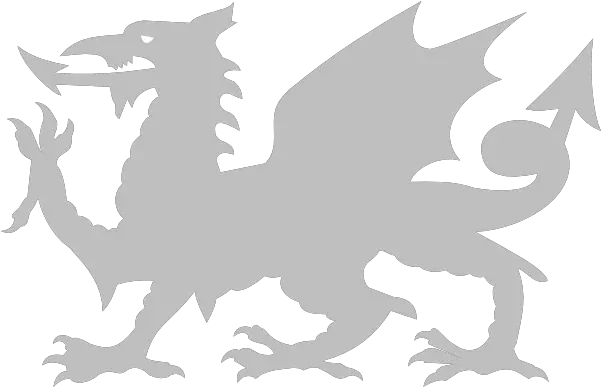 Silver Welsh Dragon Clip Art Vector Clip Art Welsh Flag Png Dragon Silhouette Png