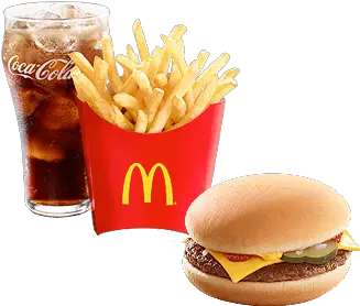 Mcdonaldu0027s Cheeseburger Meal Mcdonalds Cheeseburger Meal Png Cheeseburger Transparent