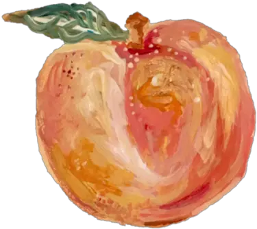 Transparent Peach Tumblr Fruit Tumblr Png Peach Transparent Background