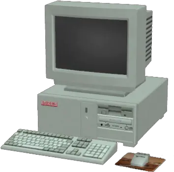 Computer The Sims Wiki Fandom Sims 4 Old Computer Cc Png Old Computer Png