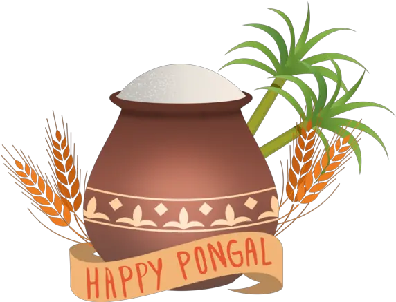 Pongal Logo Grass Family Tree For Thai Png 3d Icon