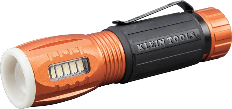 Flashlight With Worklight Klein Flashlights Png Flashlight Transparent Background