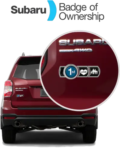 Subaru Badge Of Ownership Tire Cover Png Tail Light Icon