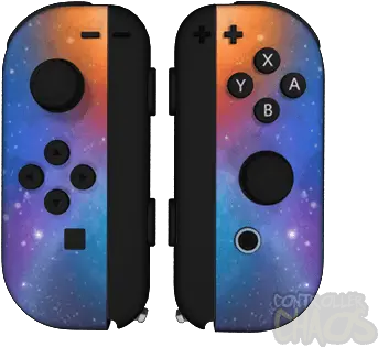 Galaxy Joy Con Nintendo Switch Controller Png Nintendo Controller Png