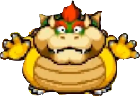 Spinning Fat Bowser Bouncing Happy Png Bowser Jr Png