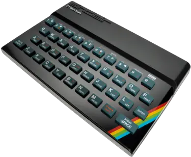 Zx Spectrum Computer Transparent Png Stickpng Zx Spectrum Style Keyboard Computer Transparent Background